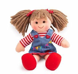 Lappenpoppen & kleding 28 cm