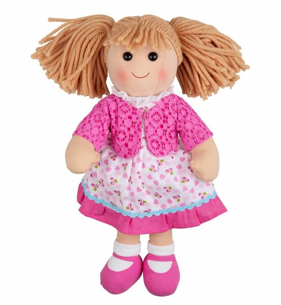 Stoffen pop Becky 38 cm Large