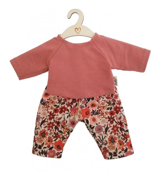 Poppenbroek en Shirt Retro Flowers