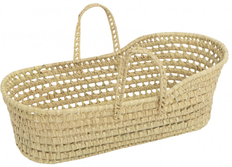 Poppendraagmand Mozesmandje (40 cm)
