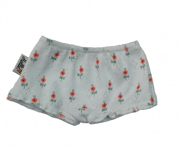 Poppenonderbroek Sweet Rose (34 cm)
