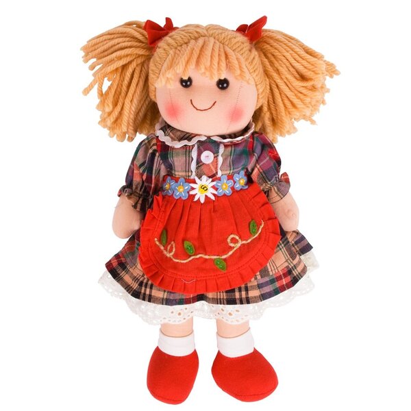 Stoffen pop Mandie 35 cm Medium