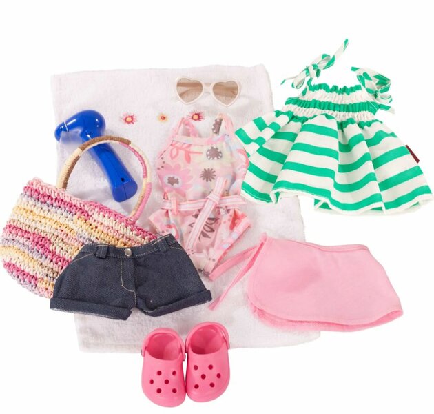  Kledingset Summer Fun (10 delig) XL