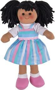 Stoffen pop Kira 28 cm Small