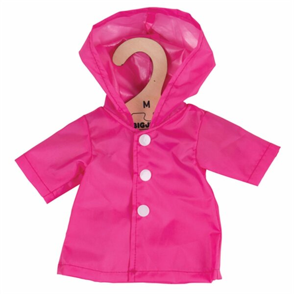 Kledingset 30 cm Regenjas Roze Medium
