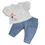 Poppenkleding jeans &amp; T-shirt (36 cm)