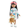 Amigas pop Meily met teddybeer (32 cm)