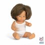Blank babymeisje met het syndroom van Down (38 cm)