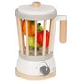 Houten blender wit/beuken (4 delig)