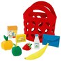 Vilten Boodschappentas met boodschappen (9 delig)