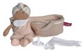 Wiegje met Lappenpop Baby Rheya (23 cm)
