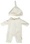 Poppenkleding Ecru 38 cm &ndash; Mutsje &amp; Boxpakje