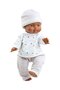 Gordis babyjongen donker Franco gekleed (34 cm)