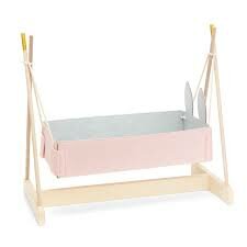 Houten Poppenschommelwieg