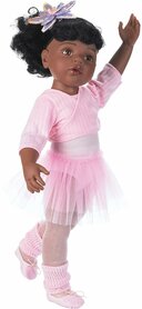 Hannah pop bij het ballet met Afro-Amerikaans uiterlijk  (15 delig)