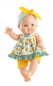 Gordis babymeisje Ana gekleed (34 cm)