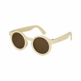 Poppenzonnebril beige