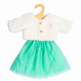 Pluche jasje Yuki met tule rok  (35-45 cm)