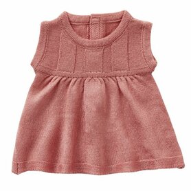 Jurkje roze gebreid 50 cm