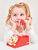 Houten vintage telefoon