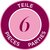 Cookie Care pop Pink Spots (6 delig)