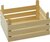 Houten opbergkrat met stukken meloen (12 delig)