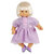 Poppenkleding feestjurk (36 cm)