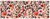 Poppendraagmand Retro Flowers (36 cm)