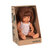 Blank babymeisje rood haar (38 cm)