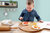 Mini-pizza's om zelf te beleggen