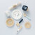 Houten Diner servies set (10 delig)