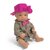 Blank babymeisje gekleed (32 cm)