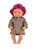 Blank babymeisje gekleed (32 cm)