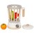 Houten blender wit/beuken (4 delig)