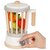 Houten blender wit/beuken (4 delig)