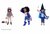 Dress Up Party Multipack Kledingset (3 outfits)