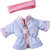 Kledingset Gestippelde parka (32 cm)