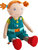 Stoffen leerpop Lucie (45 cm)