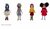 4 Seasons Multipack Kledingset (4 outfits)