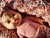 Poppenbroek en Shirt Retro Flowers (34-cm)