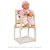 Poppen kinderstoel met tafel (2 in 1)