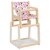 Poppen kinderstoel met tafel (2 in 1)