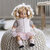 Poppenkleding oorwarmers en handschoenen (36 - 40 cm)