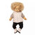 Poppenkleding vest en laarsjes (36 - 40 cm)