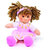 Stoffen pop Rose 28 cm Small