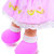 Stoffen pop Rose 28 cm Small