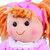 Stoffen pop Kelly 35 cm Medium
