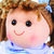 Stoffen pop Amelia 38 cm Large