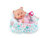 Babypop Nenote met reiswieg en speen met geluid (26 cm) 2 varianten