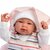 Newborn poppenkledingset Stripe (44 cm)
